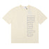 Rhude T-shirt Micro Label Letter Skull Print Short Sleeve T-shirt