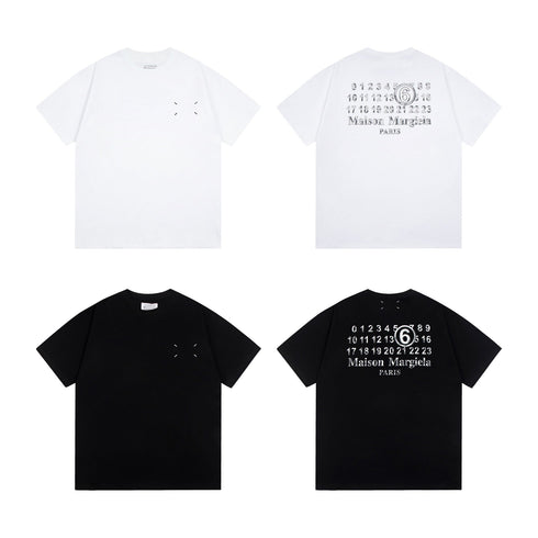 Maison Margiela T-shirt Crew Neck Loose Short Sleeve T-shirt