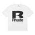 Rhude T-shirt Alphabet Coconut Racing Pattern Short Sleeve T-shirt