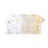Gallery Dept T-Shirt Hand Painted Color Graffiti Print Short Sleeve T-Shirt