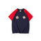 Bathing Ape T-Shirt Summer Casual Loose plus Size Raglan Sleeve Color Matching T-shirt