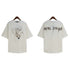 Palm Angels T-shirt Pigeon Flow Lacquer Letter Foam Short Sleeve T-shirt