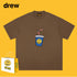 Drew T-shirts Short Sleeve Cola Loose Men