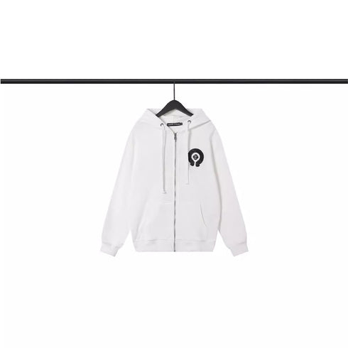 Chrome Heart Hoodie Croix Cross Hooded Sweater Loose Zip Hoodie