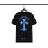 Chrome Heart T Shirts Sanskrit Color Printing Loose Cotton Casual Crew Neck Short Sleeve T-Shirt