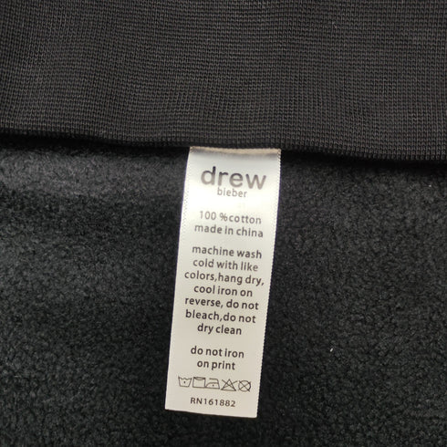 Drew House Sweatshirts Unisex Love Pattern Loose Fleece Crew Neck Sweater