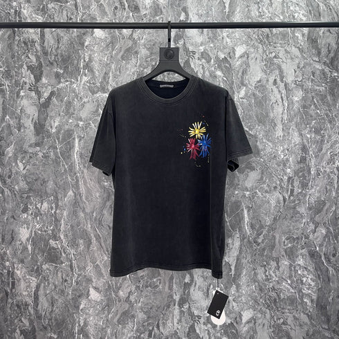 Chrome Heart T Shirts Croix Summer Trend Brand Short Sleeve Street