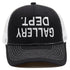 GALLERY DEPT Hat letter embroidered baseball cap summer outdoor visor