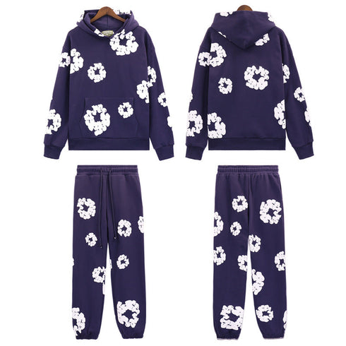 Denim Tears Outfit:Hoodie/Sweatpants (Separate Purchase Options) Casual Pants