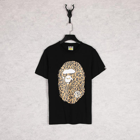 Bathing Ape T-Shirt Summer Leopard Print Short Sleeve T-shirt