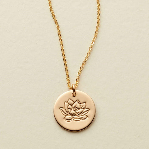 Birth Flower Necklace