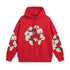 Denim Tears Hoodie Alphabet Foam Print Fleece Hoodie Sweater