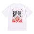 Rhude T-shirt Micro Label Letter Card Print Short Sleeve T-shirt