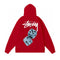 Stussy Hoodie Fall/Winter Fleece Hooded Sweater
