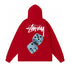 Stussy Hoodie Fall/Winter Fleece Hooded Sweater