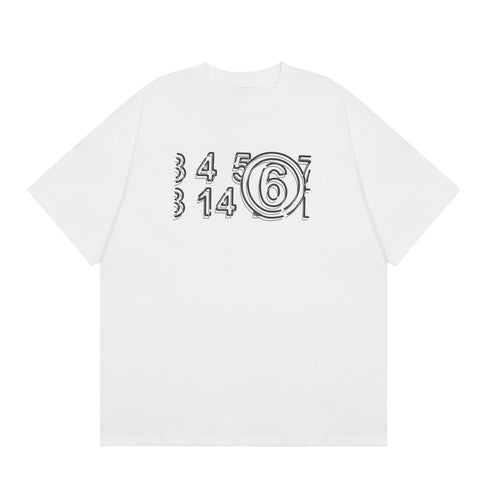 Maison Margiela T-shirt Crew Neck Loose Short Sleeve T-shirt