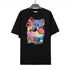 Gallery Dept T-shitrs round Neck Short Sleeve Color Graffiti Loose