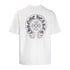 Chrome Heart T Shirts Summer Horseshoe Print Short Sleeve T-Shirt