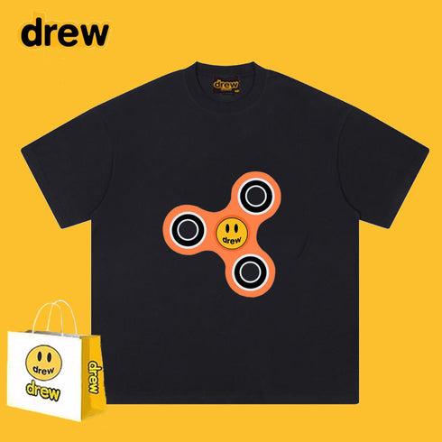 Drew T-shirts Cotton Short Sleeve Loose Men's Short Sleeve