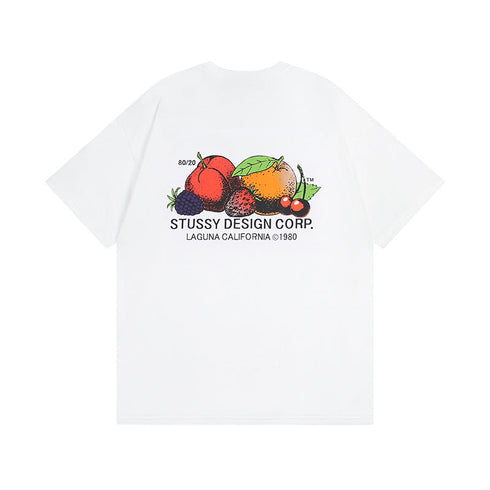 Stussy T-Shirts Casual Loose Couple T-Shirts