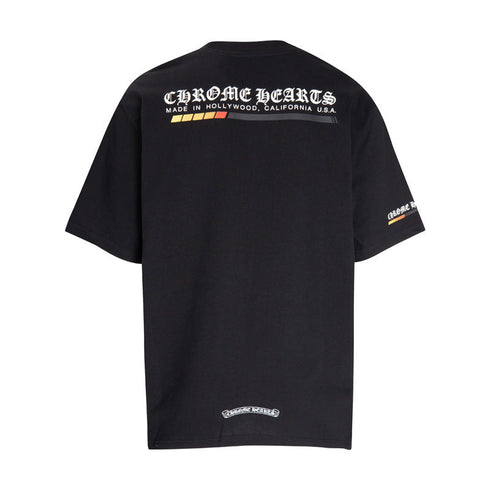 Chrome Heart T Shirts Croix letter print Sanskrit loose casual short sleeves