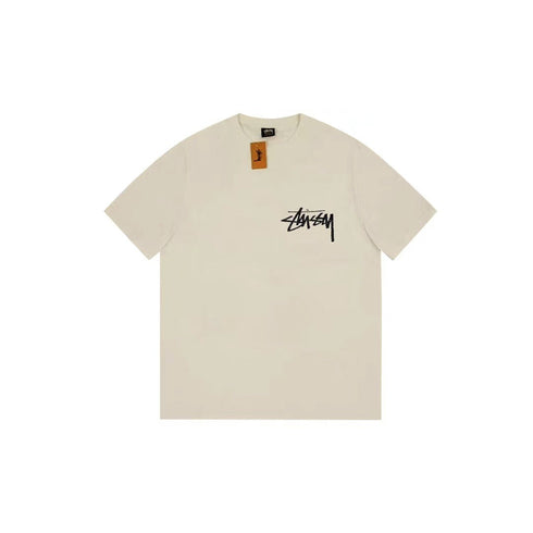 Stussy T-Shirts Loose Casual T-Shirts Same for Men and Women