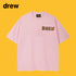 Drew T-shirts Short Sleeve Letter Cotton T-shirt Loose