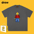 Drew T-shirts Short Sleeve Loose round Neck Short Sleeve