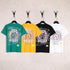 Bathing Ape T-Shirt Cartoon Round Neck Summer Printed Large Size Short Sleeve Casual