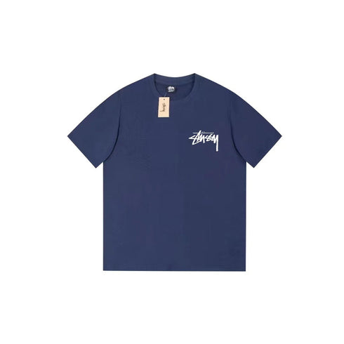 Stussy T-Shirts Loose Casual T-Shirts Same for Men and Women
