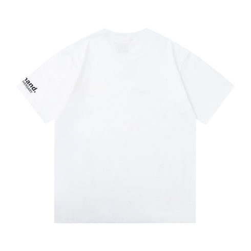 Gallery Dept T-Shirt Hand Painted Color Graffiti Print Short Sleeve T-Shirt