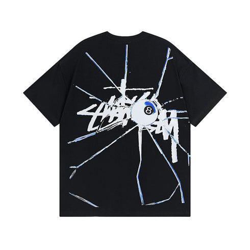 Stussy T-Shirts Casual Loose Couple T-Shirts