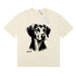 Rhude T-shirt Hound Letter Print Short Sleeve T-shirt