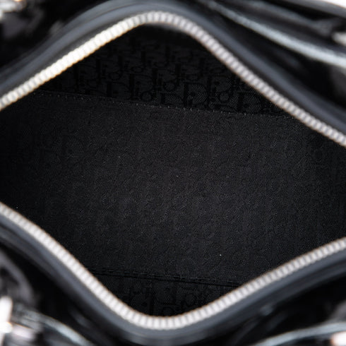 Lady Dior Bag Cannage Quilt Patent Medium
