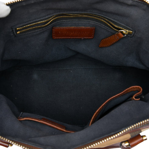 Bridle Orchard Bag House Check Canvas Small