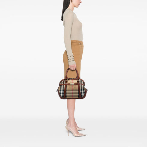Bridle Orchard Bag House Check Canvas Small