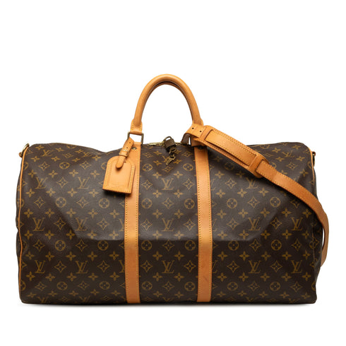 Keepall Bandouliere Bag Monogram Canvas 55