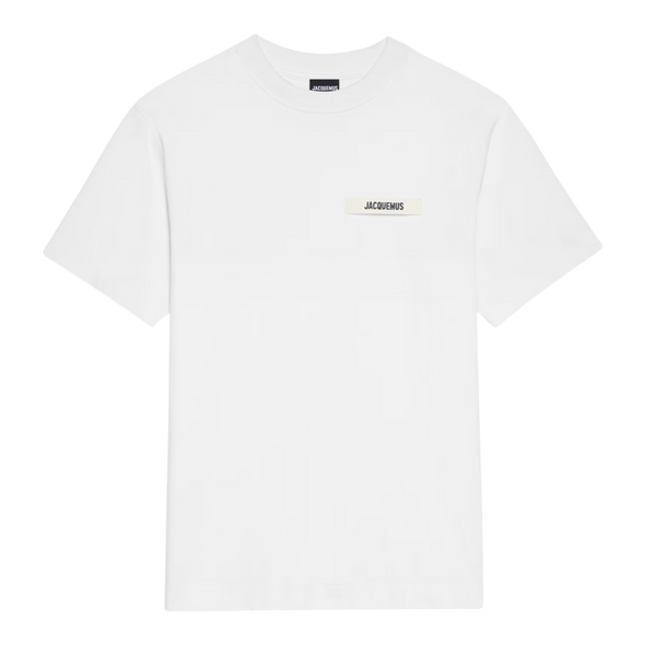 Le t-shirt Gros Grain Jacquemus Blanc
