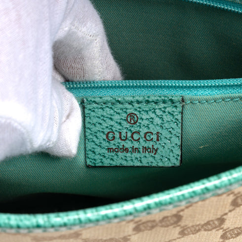 Vintage Zip Tote GG Canvas with Leather Medium