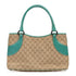 Vintage Zip Tote GG Canvas with Leather Medium