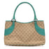 Vintage Zip Tote GG Canvas with Leather Medium