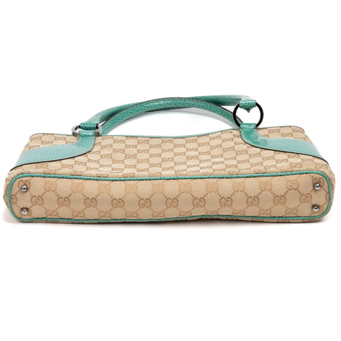 Vintage Zip Tote GG Canvas with Leather Medium