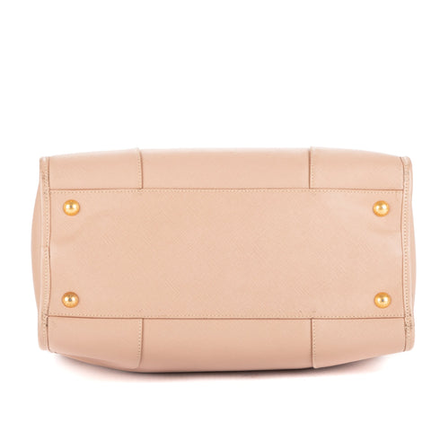 Convertible Shopping Tote Saffiano Leather Large