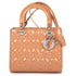Lady Dior Bag Cannage Quilt Patent Medium