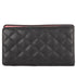 Cambon Bifold Wallet Quilted Lambskin Long