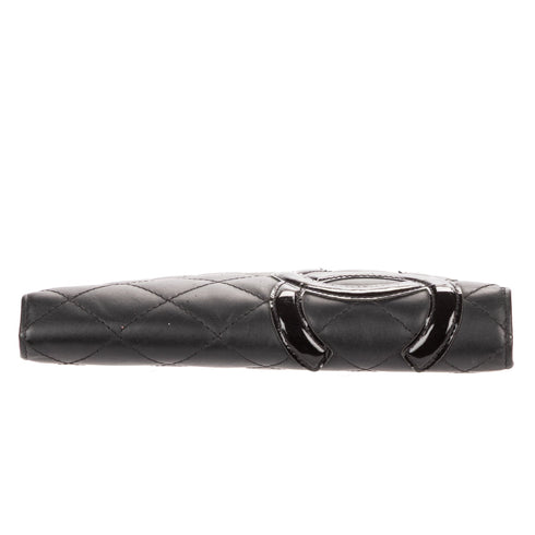 Cambon Bifold Wallet Quilted Lambskin Long