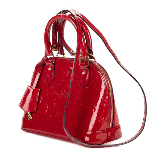 Alma Handbag Monogram Vernis BB