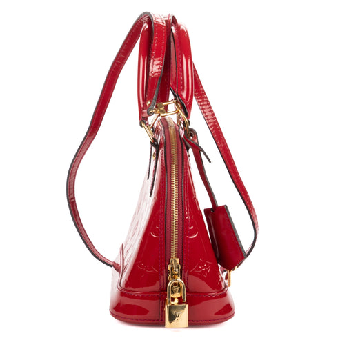 Alma Handbag Monogram Vernis BB
