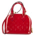 Alma Handbag Monogram Vernis BB