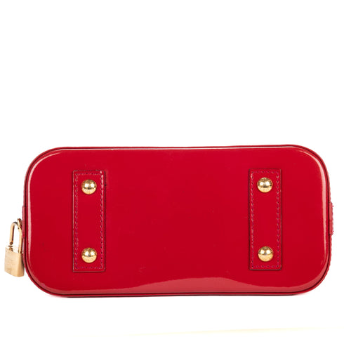 Alma Handbag Monogram Vernis BB